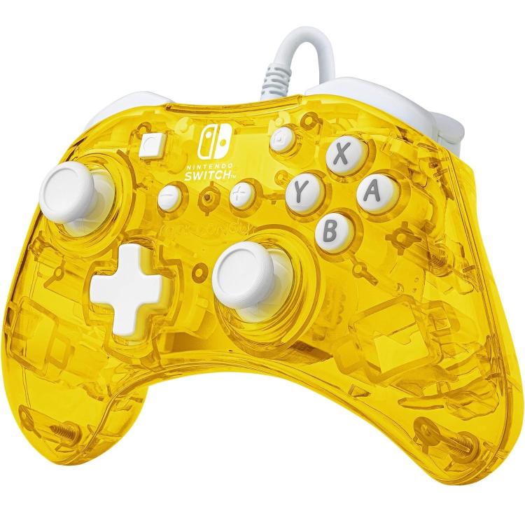 Pdp Mini Controller Nintendo Switch Wired Joystick Cavo Rock Candy Pineapple Pop