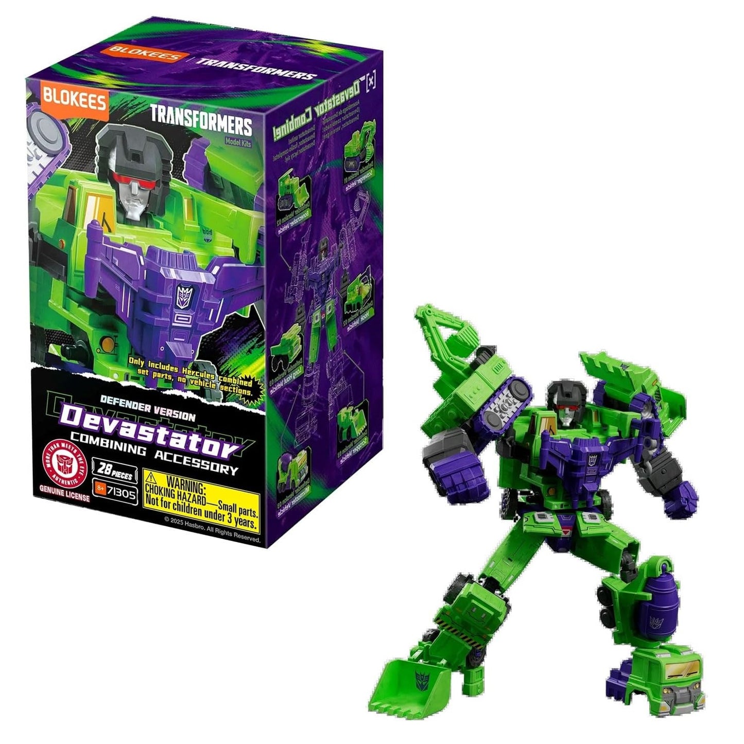 Blokees Transformers Defender Version (Devastator) Combining AccessorI MK 71305