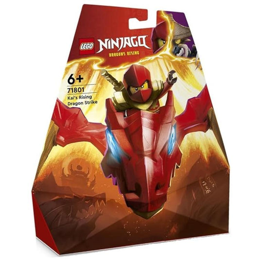 Lego Ninjago Attacco Rising Dragon Di Kai 71801 Action Figure Costruzione 24Pz