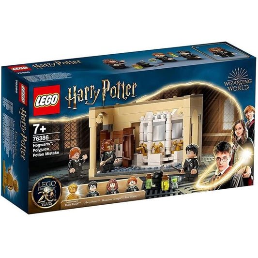 Lego Harry Potter 76386 Errore Della Pozione Polisucco Minifigure D'Oro 20° Anni