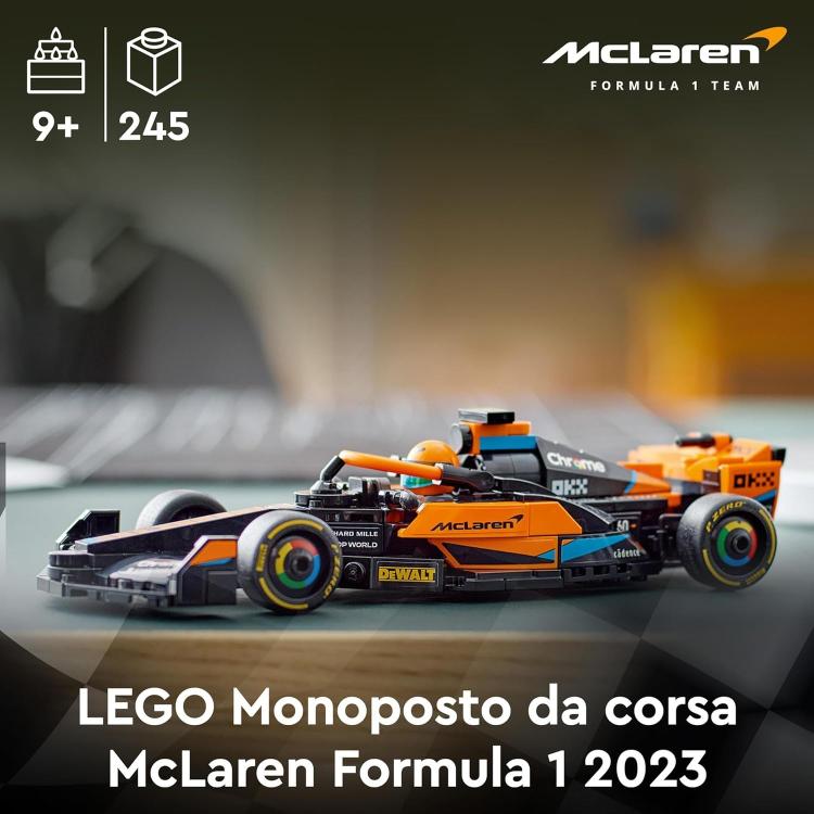 Lego Speed Champions (Mclaren Formula 1 2023) 76919 Modellino Costruzione 245Pz