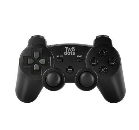 Two Dots Bluetooth Pro Pad Power Controller Wireless Per Ps3 Senza Fili Nero