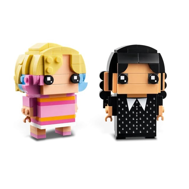 Lego - Brickheadz 40750 Wednesday (Enid & Wednesday) Mercoledì 252+253Pz - 505Pz