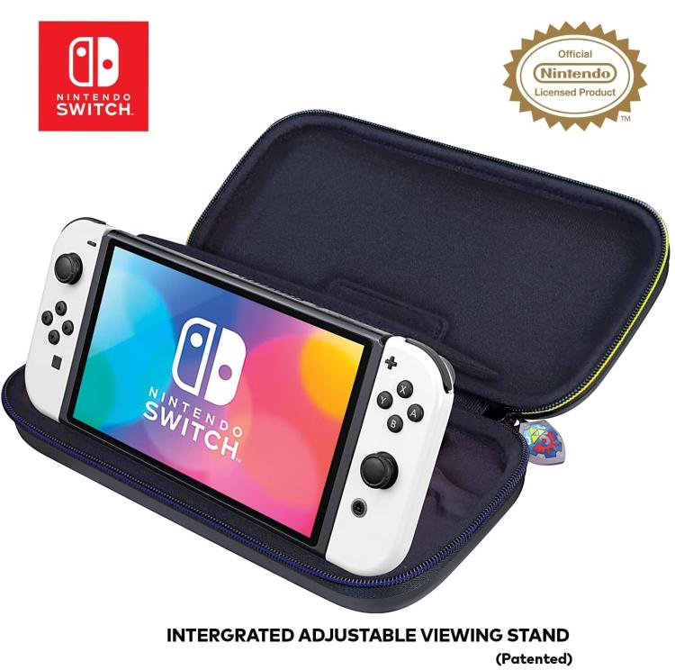 Nintendo Switch Travel Case Custodia Zelda Breath Of The Wild Comp Con Oled/Lite