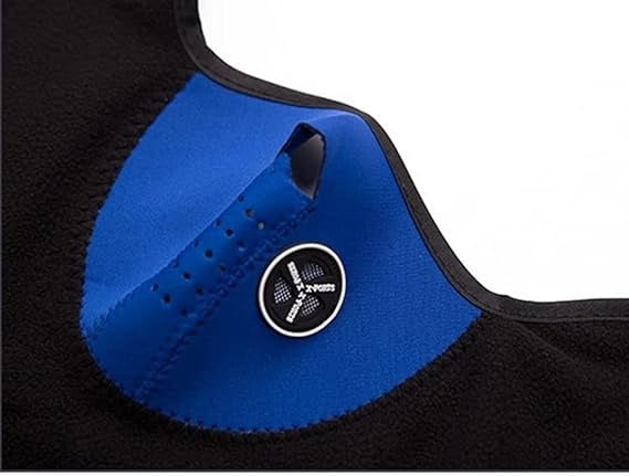 Mascherina Maschera Neoprene Antismog Anti-Smog Scaldacollo Casco Moto Bici Sci