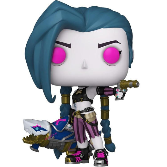 Funko Pop ! Television Arcane League Of Legends - (1602) Jinx Figure Vinyl 9Cm