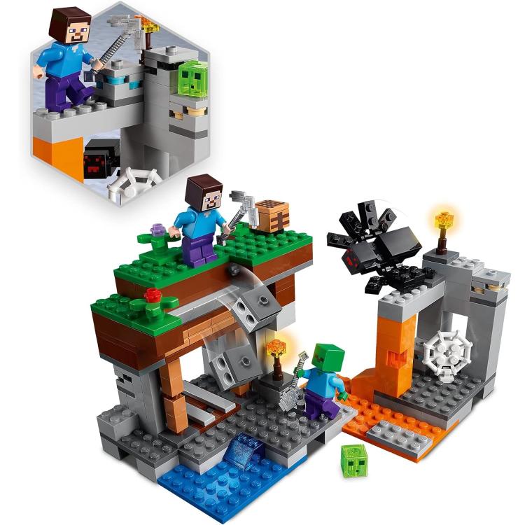 Lego Minecraft 21166 La Miniera Abbandonata 7+ Con Mini Figure Costruzione 248Pz