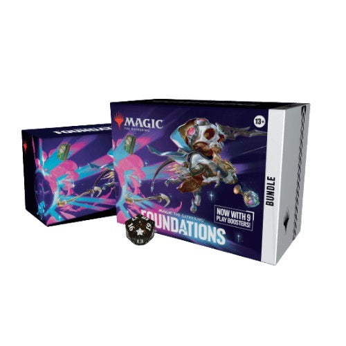 Magic: The Gathering - Foundations (Bundle) With 9 Play Booster Card Game - Eng