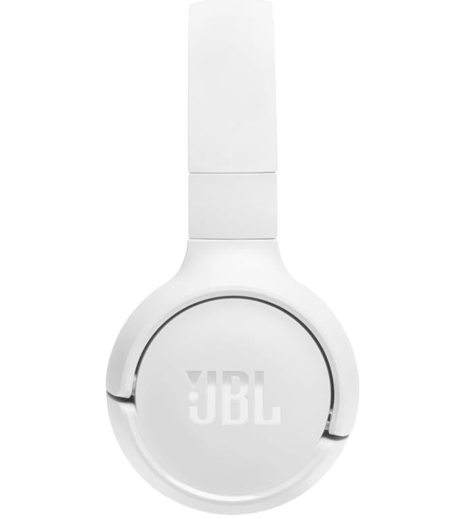 Jbl Cuffie Bluetooth Multip. On Ear Pieghevoli Wireless Ricaricabili 520Bt White