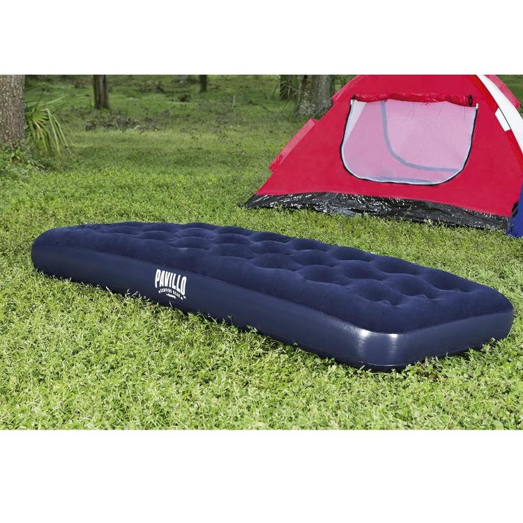 BESTWAY MATERASSINO SINGOLO MATERASSO GONFIABILE SOFT CAMPEGGIO MARE 185x76x22cm