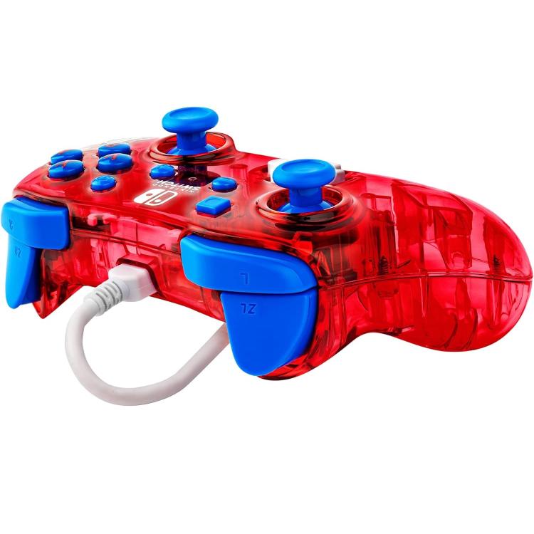 Pdp Mini Controller Nintendo Switch Wired Joystick Cavo Rock Candy Super Mario