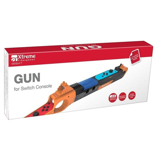 Xtreme Gun Per Nintendo Switch Console Joy-Con Pistola Tiro Fucile Sparatutto