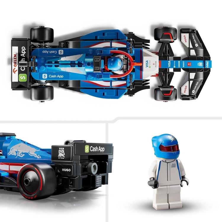 Lego Speed Champions Visa Cash App Rb F1 77246 Modellino Auto Formula 1 248Pz