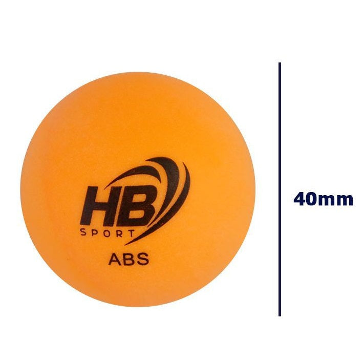 Hb 3Pz Palline Ping Pong Abs Palle Tennis Da Tavolo Sport Allenamento Arancione