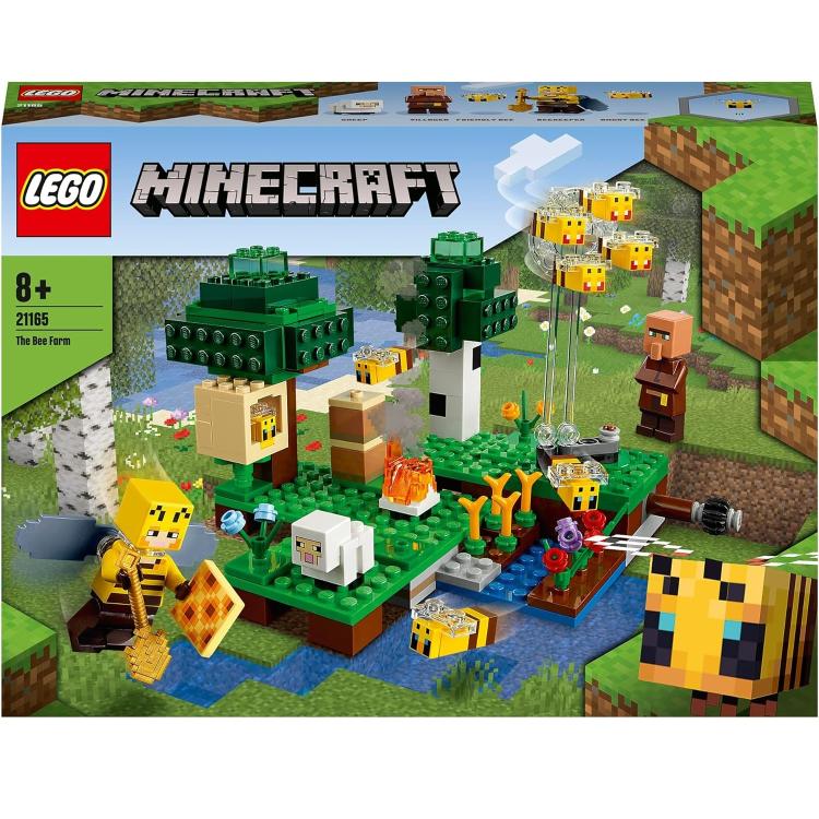 Lego Minecraft 21165 La Fattoria Delle Api 8+ (The Bee Farm) Costruzione 238Pz