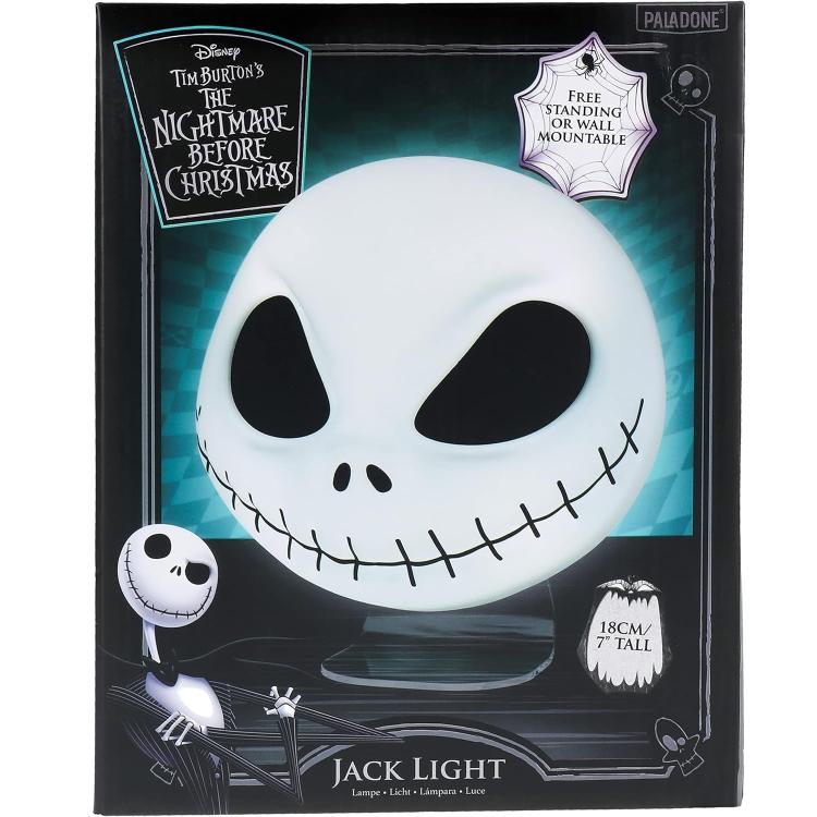 Paladone Lampada Da Tavolo/Muro The Nightmare Before Christmas Jack Light Disney