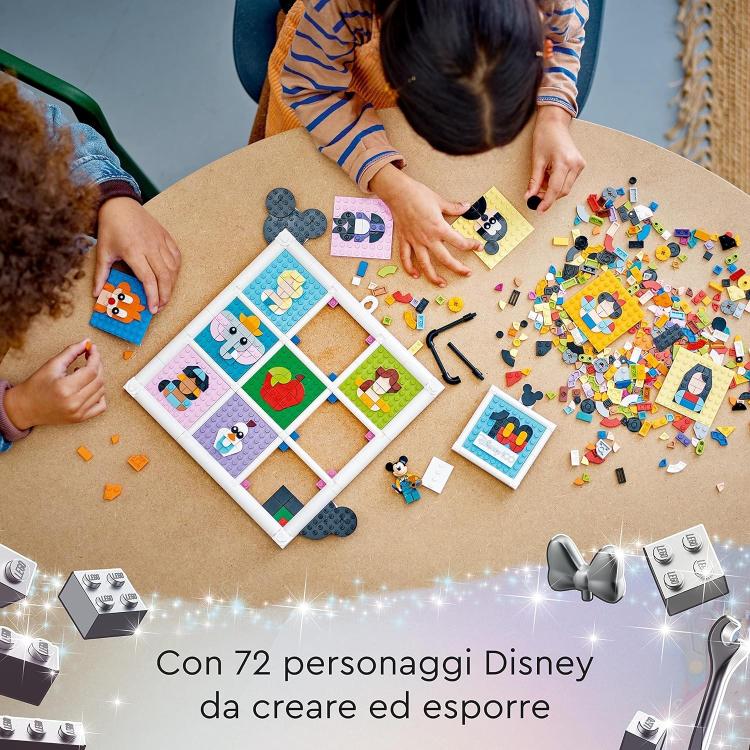 Lego 100 Anni Di Icone Disney (43221) Set 72 Idee Personaggi Minifigure Topolino