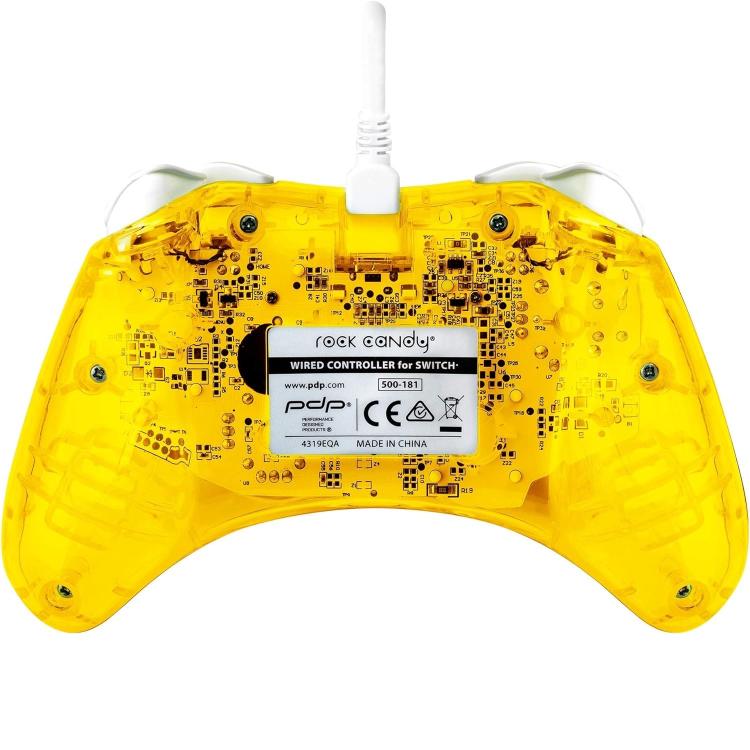 Pdp Mini Controller Nintendo Switch Wired Joystick Cavo Rock Candy Pineapple Pop