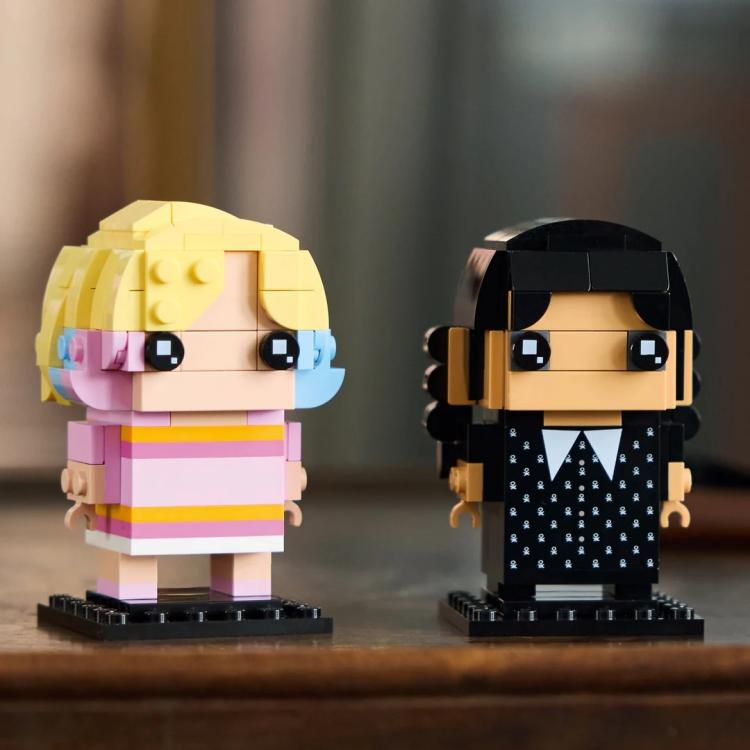 Lego - Brickheadz 40750 Wednesday (Enid & Wednesday) Mercoledì 252+253Pz - 505Pz