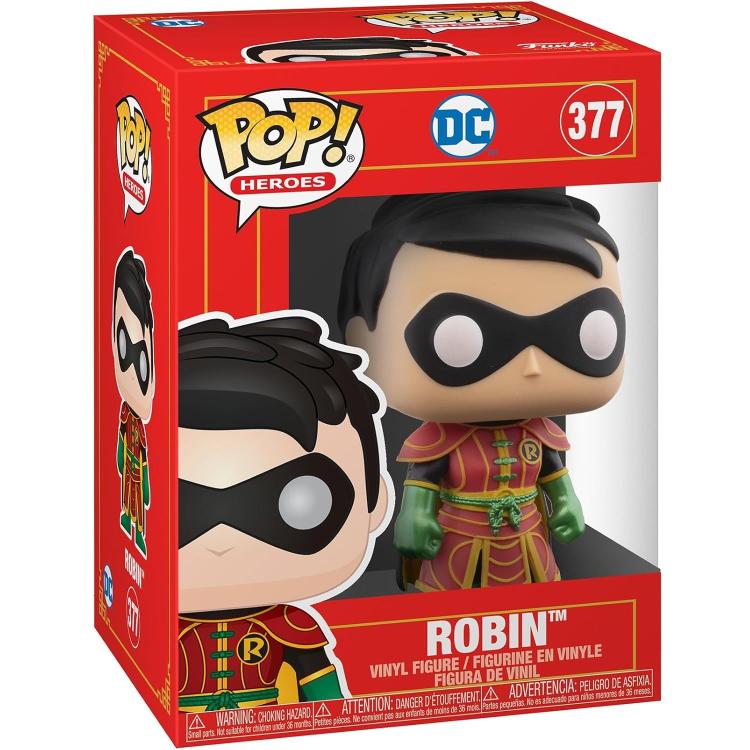 Funko Pop! Dc: Imperial Palace (377) Robin - Vinyl Figure Serie Batman Da 10Cm