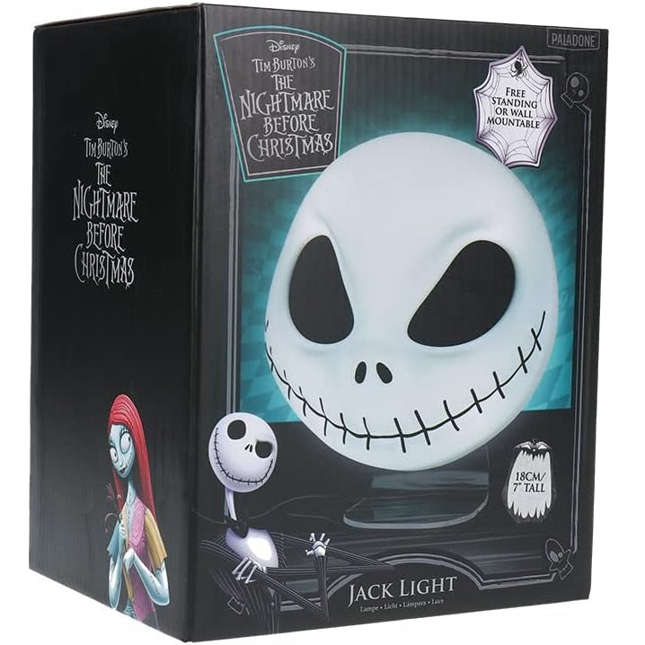 Paladone Lampada Da Tavolo/Muro The Nightmare Before Christmas Jack Light Disney