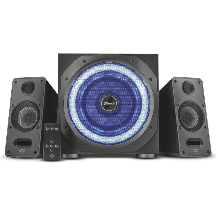 Trust Torro Gxt 688 Set Altoparlanti 2.1 Gaming Subwoofer Illuminato Telecomando