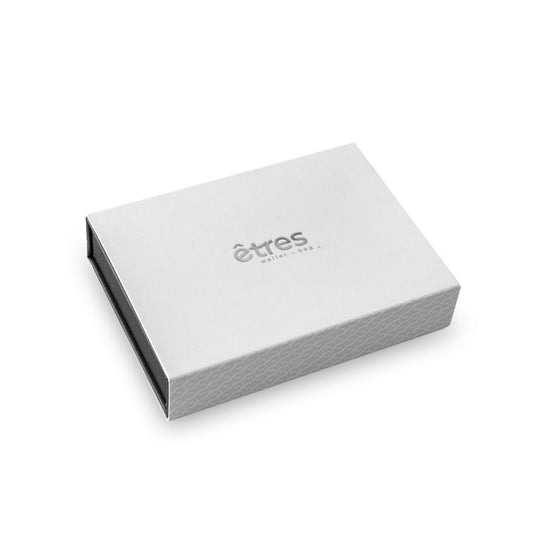 Etres Smart Wallet Portafoglio Slim Porta Carte Di Credito Iphone Mag Safe Gray