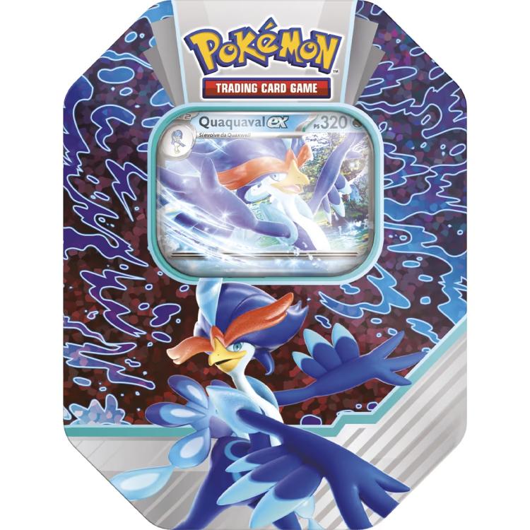 Pokemon Tin: Compagni D'Avventura Di Paldea Espansione Partner Tcg Gcc (Random)