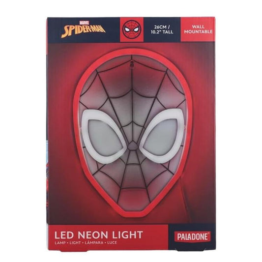 Paladone Lampada Da Tavolo/Muro (Spider-Man) Led Neon Light 26Cm 3D - Ufficiale
