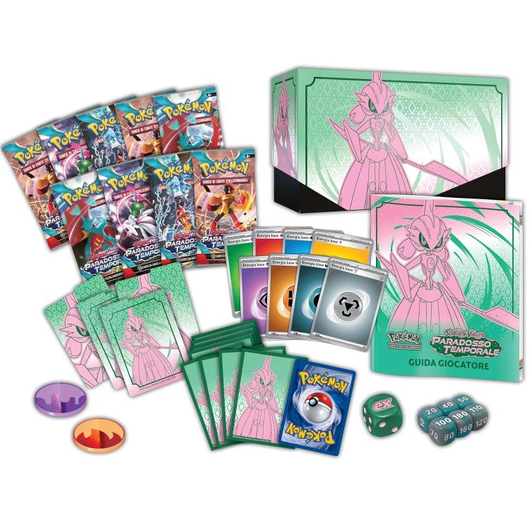 Pokemon Set Allenatore Fuoriclasse Paradosso Temporale (Eroeferreo) Carte - Ita