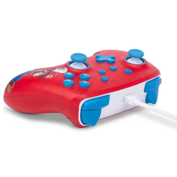 Powera Enanched Wired Controller Cablato Programm. Nintendo Switch (Super Mario)