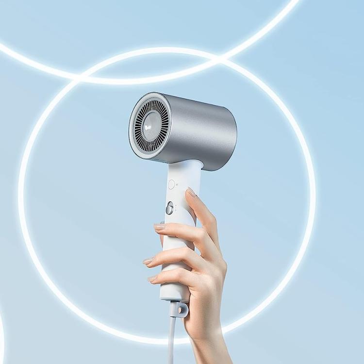 Xiaomi Asciugacapelli Mi Ionic Hair Dryer H500 1800W Phon Smart Metallo White