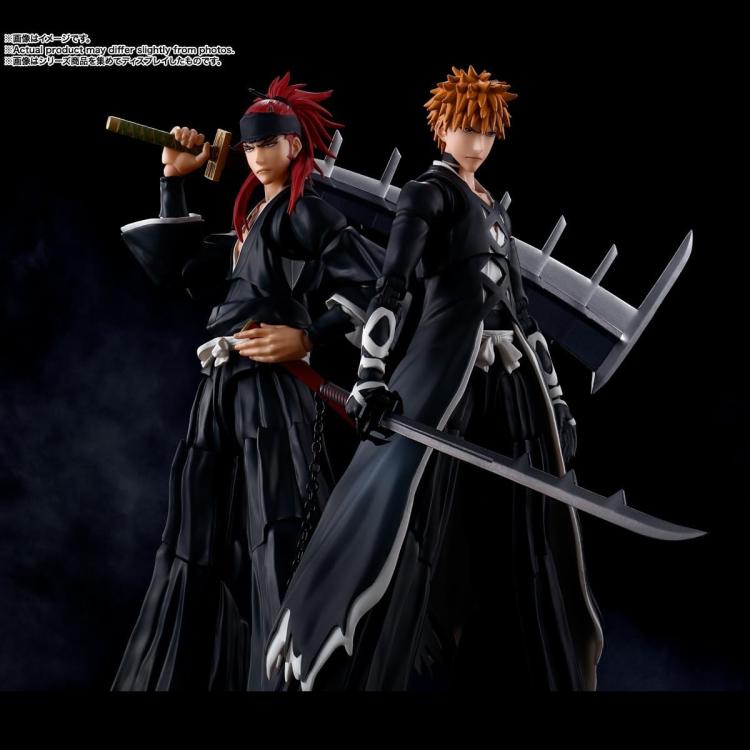 BANDAI SH FIGUARTS: BLEACH ICHIGO KUROSAKI TENSAZANGETSU TAMASHI ACTION FIGURE