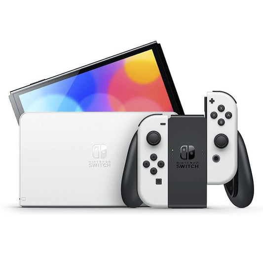 Nintendo Switch Oled White Console Bianca Edition Modello Ita 2 Anni Di Garanzia