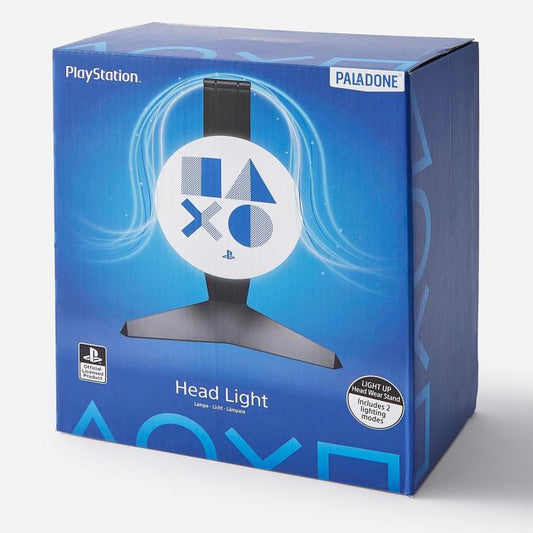 Paladone Lampada Tavolo Supporto Light Up Headwear Stand Cuffie Playstation Ps5