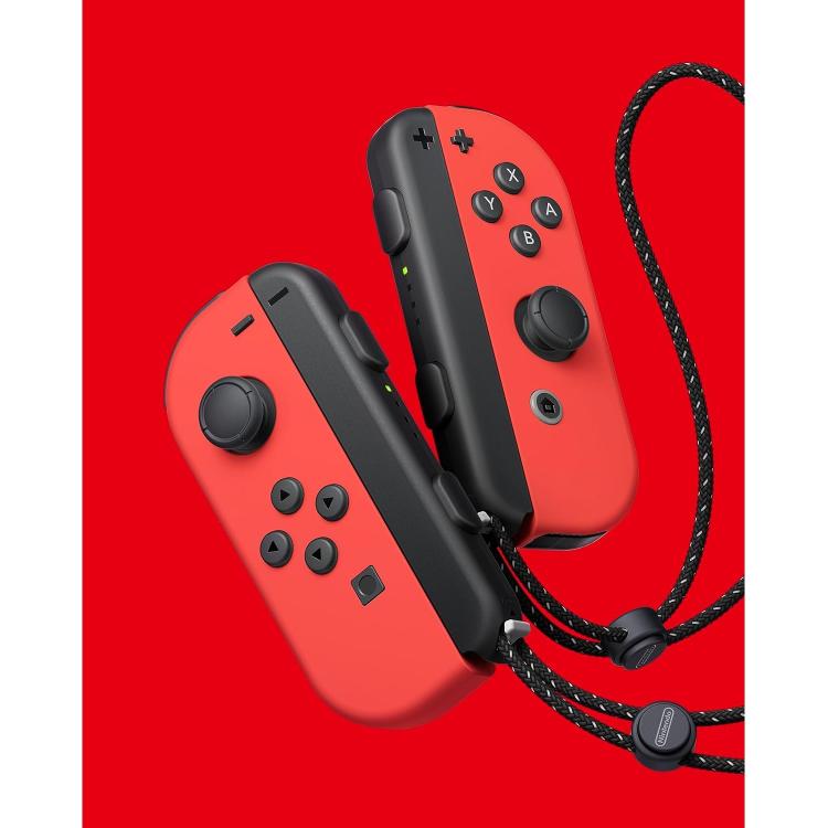 Nintendo Switch Oled Red Rossa Mario Special Edition Console Ita 2 Anni Garanzia