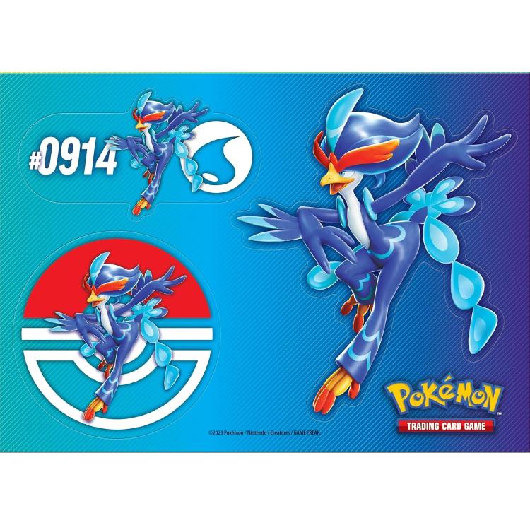 Pokémon Bauletto In Metallo Collezione Gcc Meowscarada-Skeledirge-Quaquaval Ita