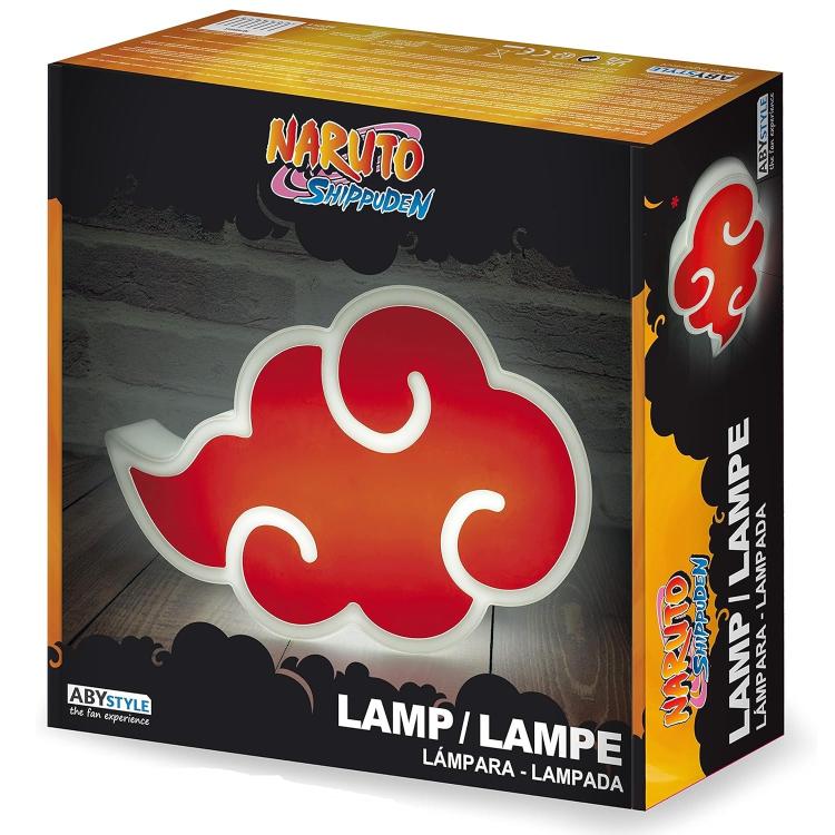 Abystyle Lampada Naruto Shippuden A Parete Da Tavolo Nuvola Akatsuki Anime Manga