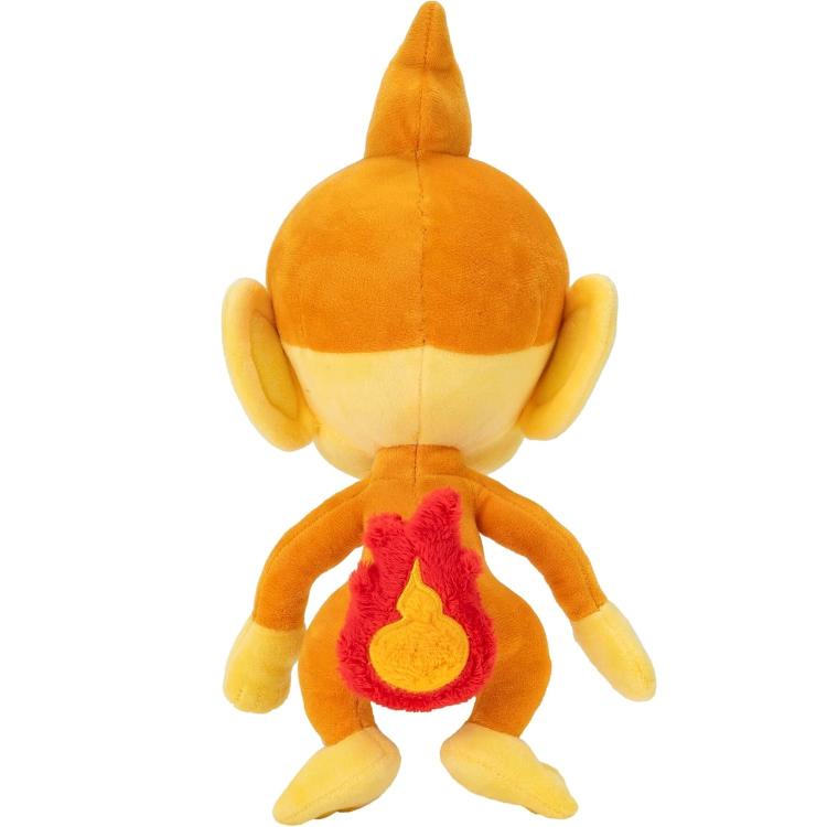 Pokémon - Peluche (Chimchar) 20Cm Pupazzo Plush Con Dettagli Giocattoli Bambini
