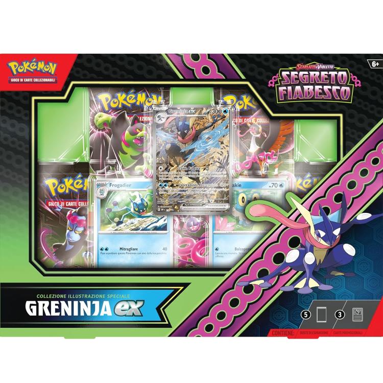 Pokemon Espansione Scarlatto E Violetto Gcc "Segreto Fiabesco" (Greninja Ex) It