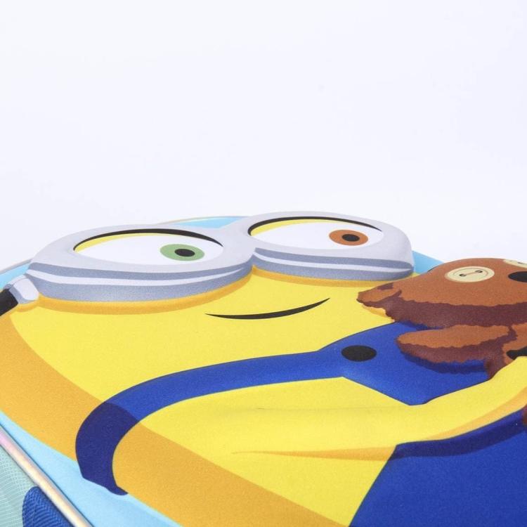 Zaino Minions - The Rise Of Gru 3D (Bob 1) Zainetto Scuola Asilo Bambino Bambina