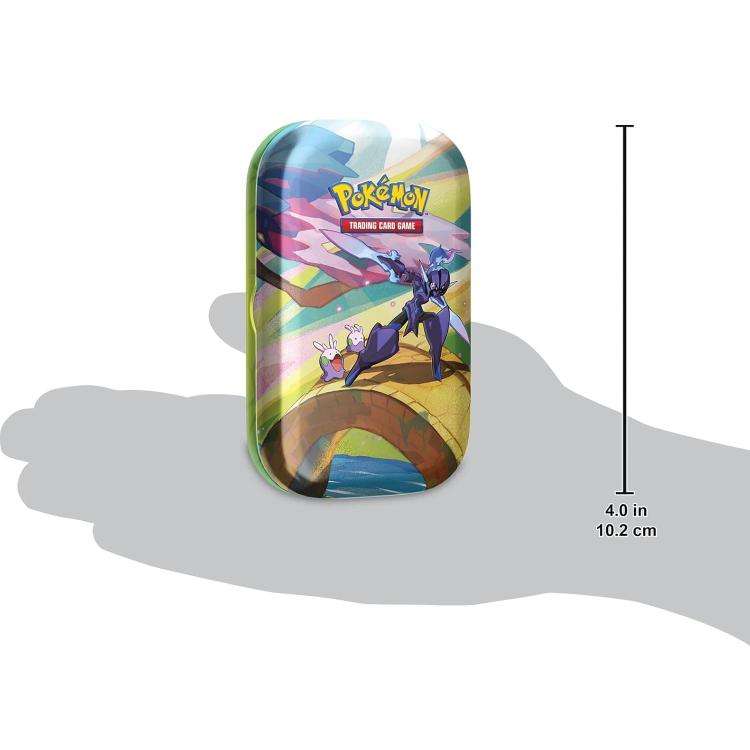 Pokemon Mini Tin: Paldea Sfavillante Collezione Gcc Tcg (Ceruledge E Goomy) Ita
