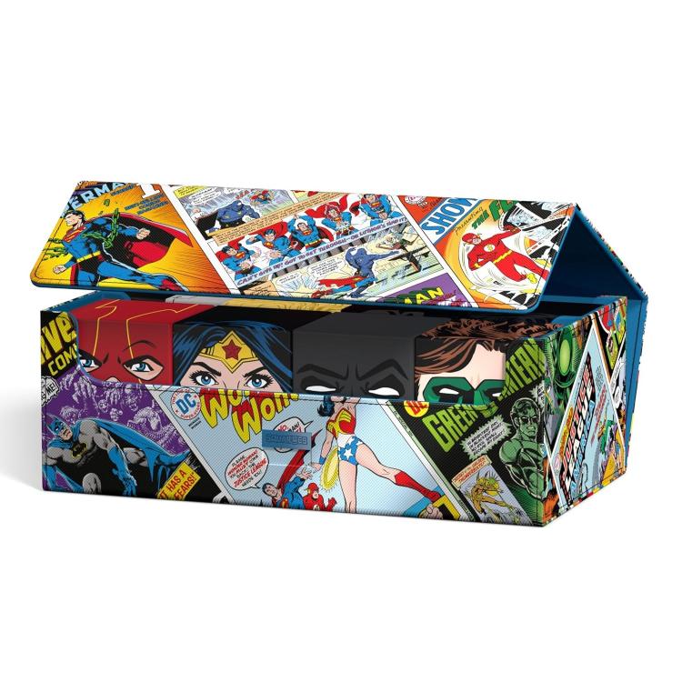 Squaroes Collectors Case (Justice League) Scatola Porta Mazzo Carte Collezione