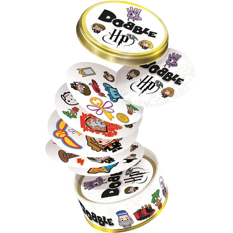 ASMODEE DOBBLE HARRY POTTER GIOCO DA TAVOLA BAMBINI E FAMIGLIA 5 in 1 CARTE ITA