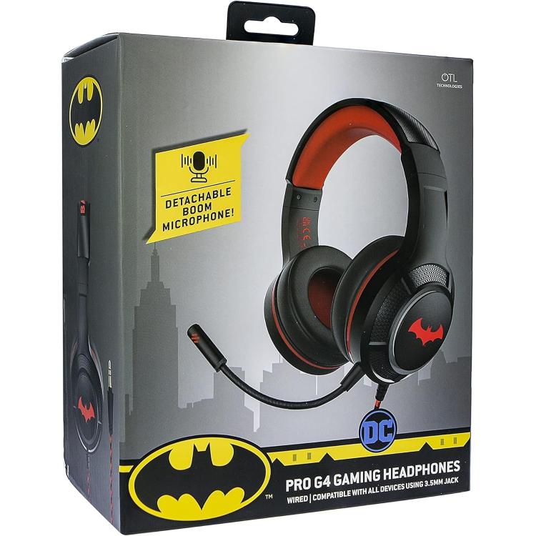 Otl Cuffie Batman Pro G4 Wired Per Nintendo Switch Ps4 Ps5 Smartphone Tablet Pc