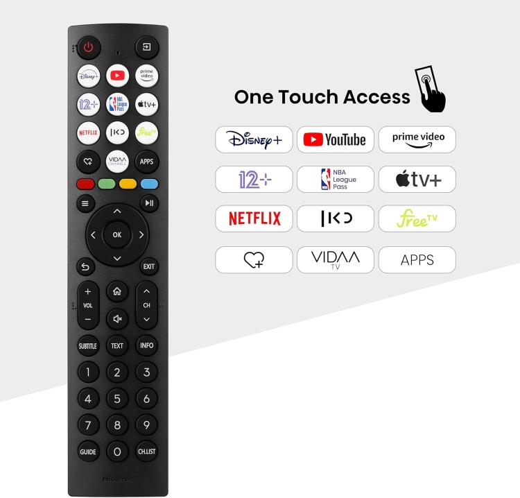 Hisense Smart Tv 32" Led Vidaa 32E43Nt Game Hd Led Android Wi-Fi Hdmi Usb Hdr