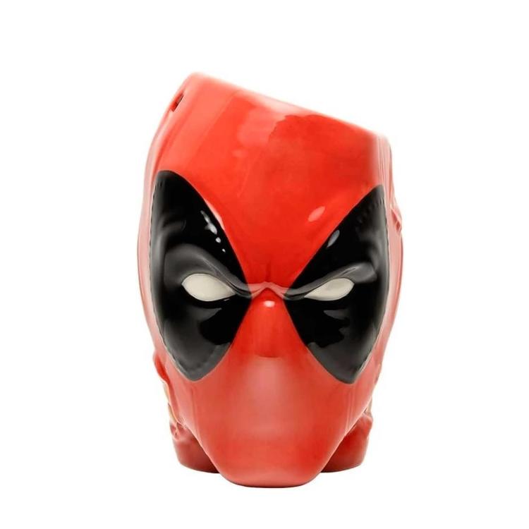 Paladone Deadpool Portapenne Vaso Per Piante Da Scrivania "Pen E Plant Pot" 13Cm