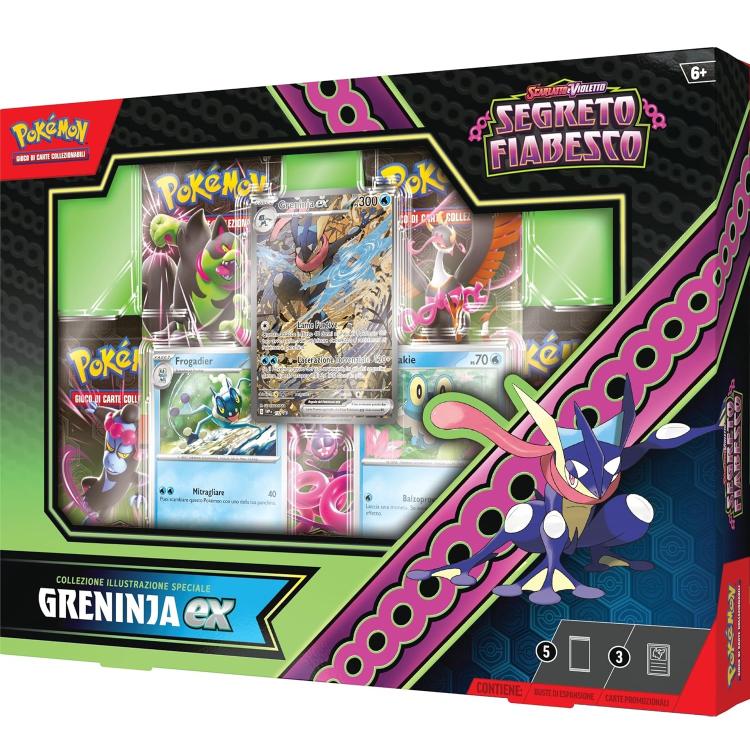 Pokemon Espansione Scarlatto E Violetto Gcc "Segreto Fiabesco" (Greninja Ex) It