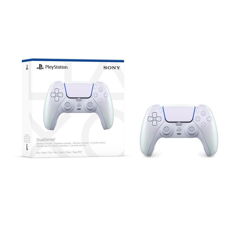 Sony Controller Playstation 5 Dualsense Chroma Pearl Ps5 Pad V2 Bianco Limited