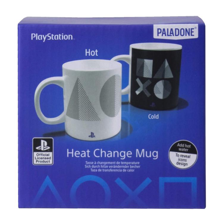 Paladone Tazza Termosensibile Playstation "Heat Change Mug" Ps5 Cambia Colore